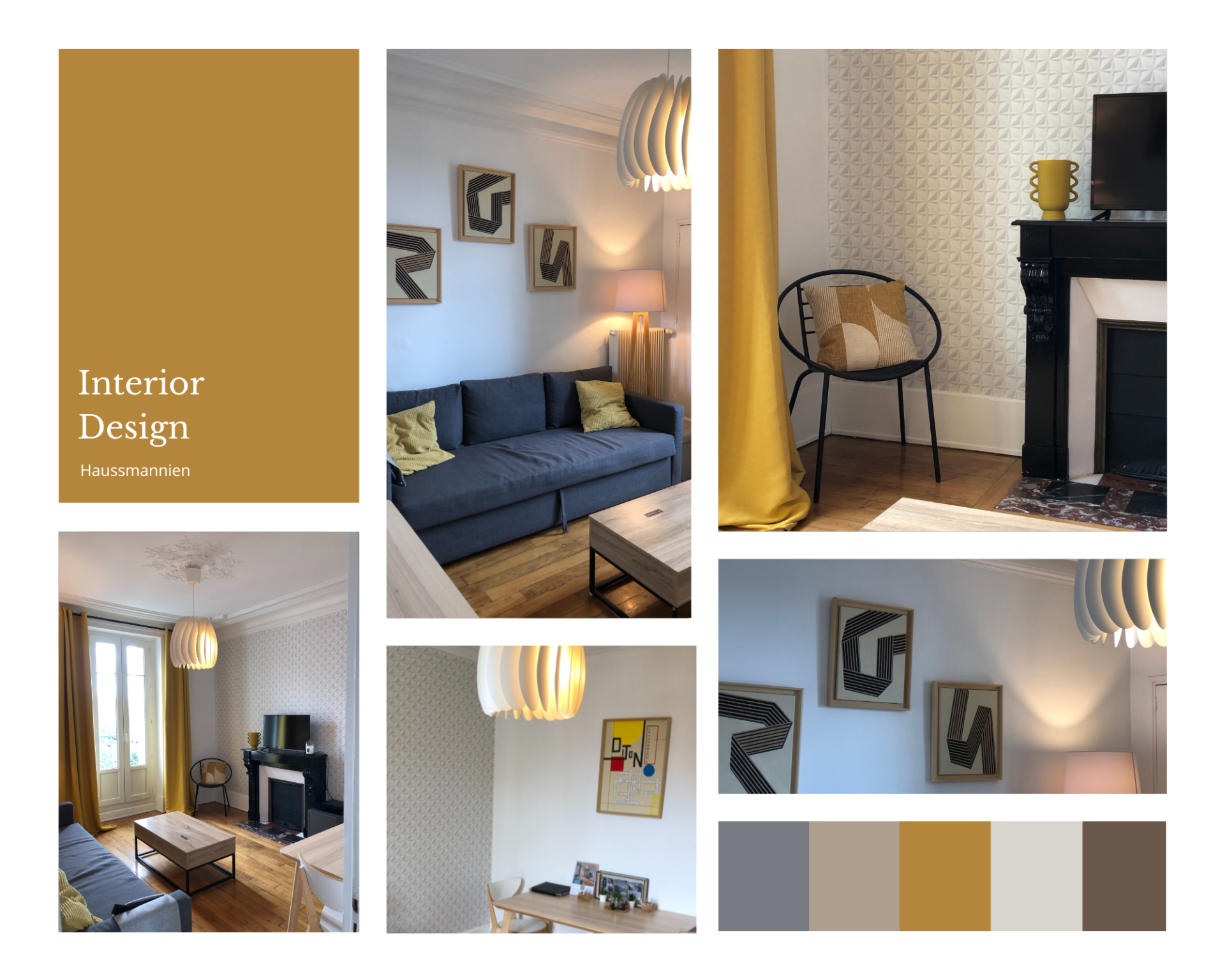 Deco salon haussmannien